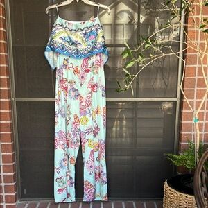 Zara Multicolor Floral Jumpsuit